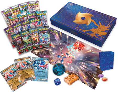 Greninja ex Collection karty Pokemon TCG 16 Booster KOLEKCJA ULTRA PREMIUM 2024