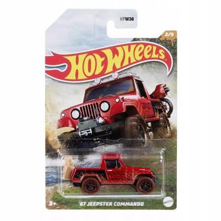 HOT WHEELS Mud Runner autka resoraki 5 różnych!