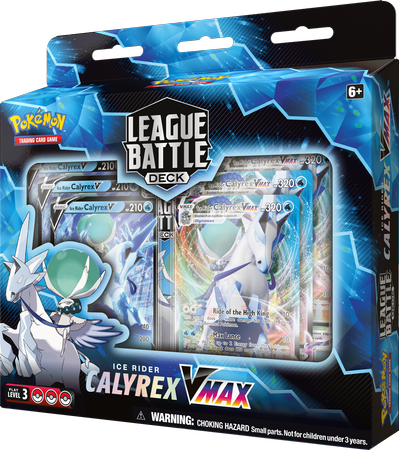 Ice Rider Calyrex VMAX League Battle Deck karty ORYGINALNE KARTY