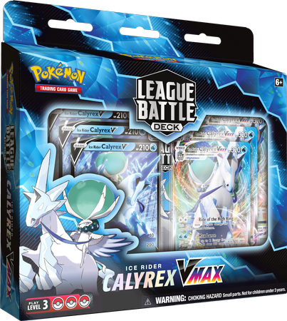 Ice Rider Calyrex VMAX League Battle Deck karty ORYGINALNE KARTY