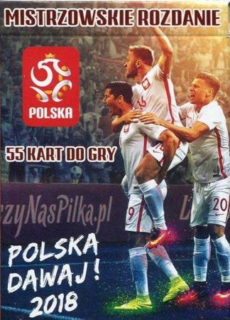 KARTY DO GRY Polska Reprezentacja Talia 55 kart