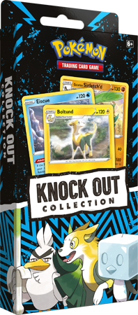 Karty Pokémon Go TCG 3x FOIL Knockout Collection Boltund