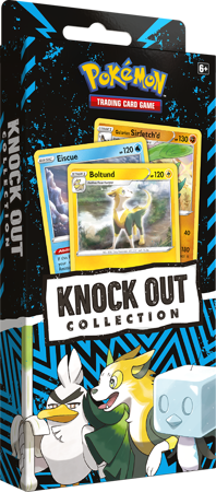 Karty Pokémon Go TCG 3x FOIL Knockout Collection Boltund ORYGINALNE KARTY