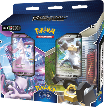 Karty Pokémon Go TCG V Battle Deck Mewtwo vs Melmetal +KOD ONLINE ORYGINALNE KARTY