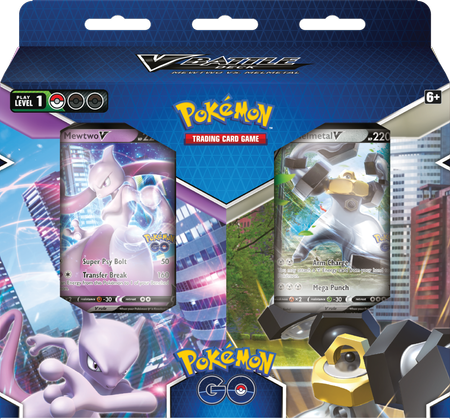 Karty Pokémon Go TCG V Battle Deck Mewtwo vs Melmetal +KOD ONLINE ORYGINALNE KARTY