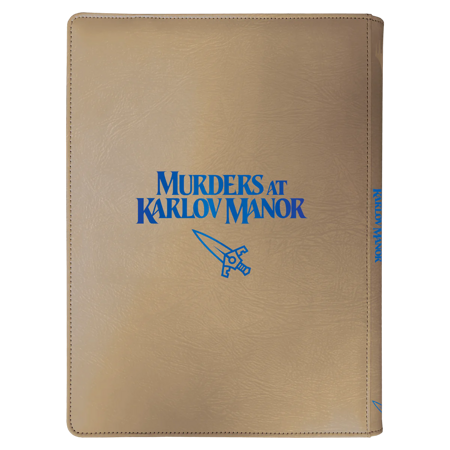 Klaser Album A4 9-pocket Premium Binder Murders at Karlov Manor Magic the Gathering MtG