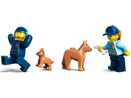 Klocki LEGO City 60369 Szkolenie psów policyjnych w terenie