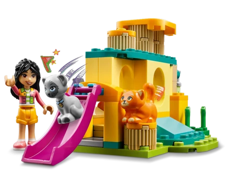 Klocki LEGO Friends 42612 Przygoda na kocim placu zabaw