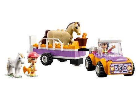 Klocki LEGO Friends 42634 Przyczepka dla konia i kucyka