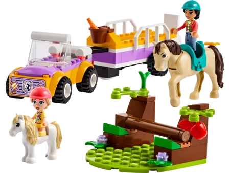 Klocki LEGO Friends 42634 Przyczepka dla konia i kucyka