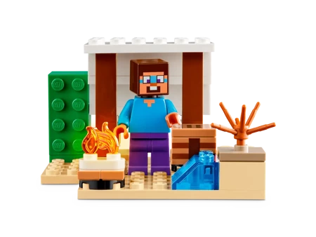 Klocki LEGO Minecraft 21251 Pustynna wyprawa Stevea