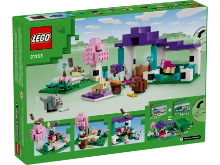 Klocki LEGO Minecraft 21253 Rezerwat zwierząt