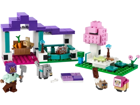 Klocki LEGO Minecraft 21253 Rezerwat zwierząt