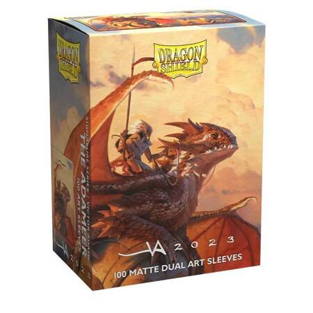 Koszulki PREMIUM na karty talię Pokemon MtG Magic Dual Matte ILUSTROWANE Dragon Shield The Adameer Sleeves protektory (100 sztuk)