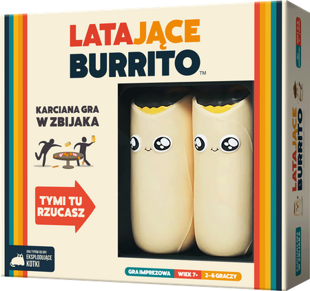 LATAJĄCE BURRITO DOBBLE FRIENDS szybka gra planszowa towarzyska IMPREZOWA