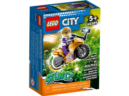 LEGO City 60309 SELFIE Motocykl kaskaderski pokaz