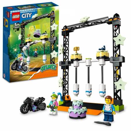 LEGO City Wyzwanie kaskaderskie figurki 60341