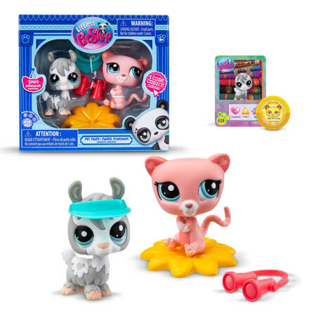 LITTLEST PET SHOP DWUPAK 2 figurki PIESKI zwierzątka do ZBIERANIA kolekcja