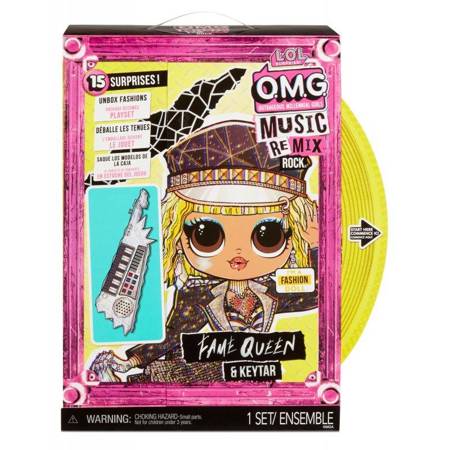 LOL Surprise OMG Remix Rock Fame Queen lalka MGA