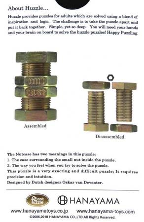 Łamigłówka Cast Huzzle Nutcase 6 poziom trudności
