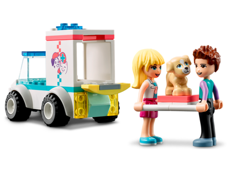 Lego Friends Karetka klinika zestaw klocki 41694