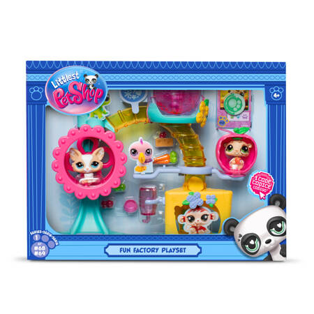 Littlest Pet Shop DUŻY ZESTAW Fabryka zabawy little szop Figurka ORYGINALNY