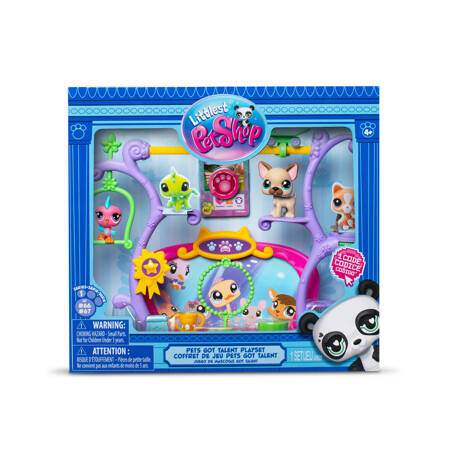 Littlest Pet Shop ZESTAW Talent zwierzątko little szop Figurka ORYGINALNA