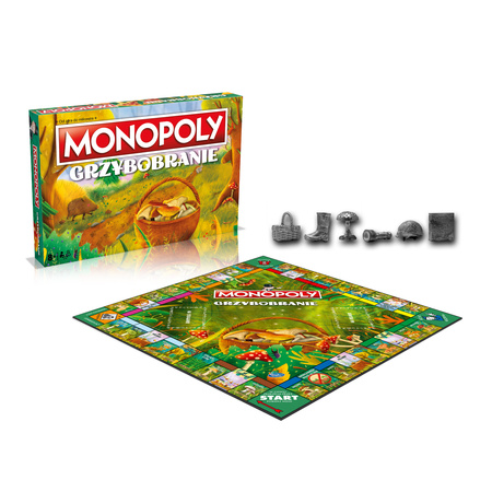 MONOPOLY Grzybobranie gra planszowa monopol polska edycja SPECJALNA