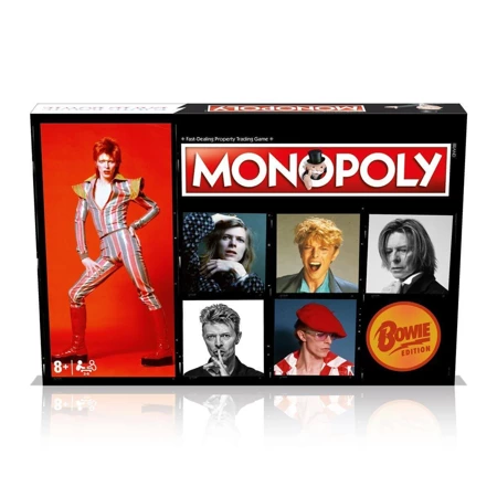 Monopoly David Bowie edycja angielska gra planszowa rodzinna KOLEKCJONERSKA