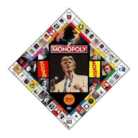 Monopoly David Bowie edycja angielska gra planszowa rodzinna KOLEKCJONERSKA