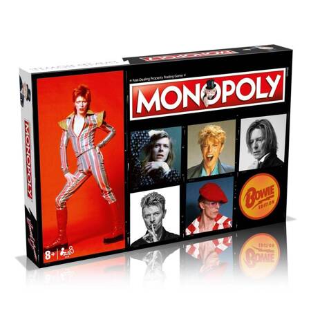 Monopoly David Bowie edycja angielska gra planszowa rodzinna KOLEKCJONERSKA