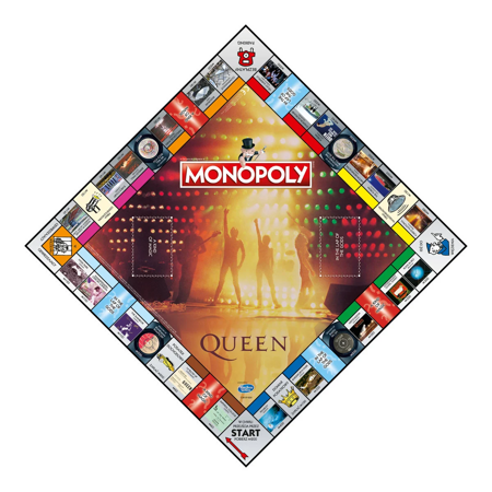 Monopoly Queen EDYCJA KOLEKCJONERSKA gra planszowa monopol PIĘKNE WYKONANIE