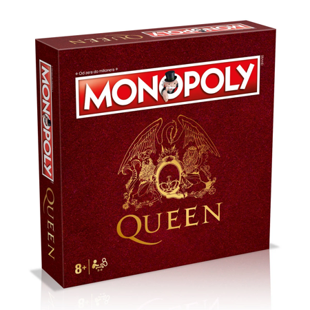 Monopoly Queen EDYCJA KOLEKCJONERSKA gra planszowa monopol PIĘKNE WYKONANIE