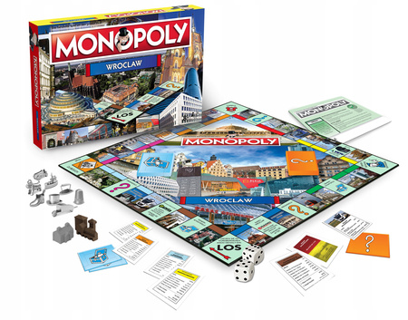 Monopoly WROCŁAW Breslau gra planszowa NIEMIECKA