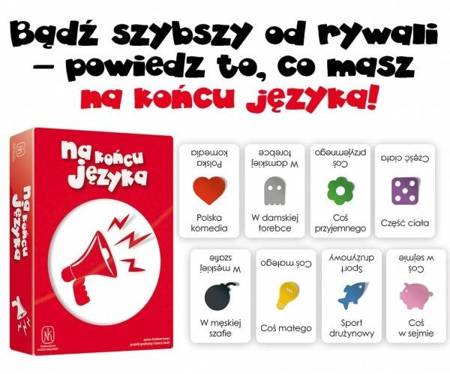 Na końcu języka - zabawna gra imprezowa Gra Roku 491