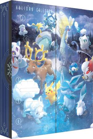 OUTLET 25w1 KALENDARZ ADWENTOWY ZESTAW POKEMON TCG ORYGINALNE KARTY