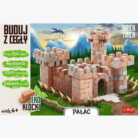 OUTLET EKO BRICK TRICK PAŁAC Trefl Buduj klocki z cegły