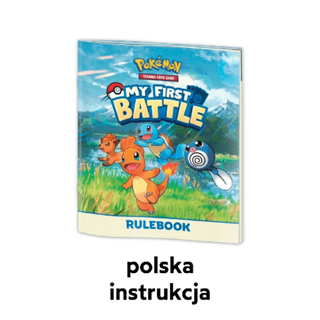 OUTLET Pokemon Talia początkującego My first battle Charmander Squirtle polska instrukcja ORYGINALNE KARTY