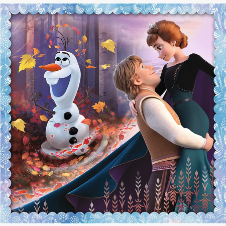 PUZZLE 3w1 Magiczna opowieść Frozen 2 34853 Trefl