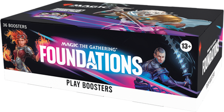 Play Booster BOX Foundations karty MtG 36 boosterów Magic Gathering 2024