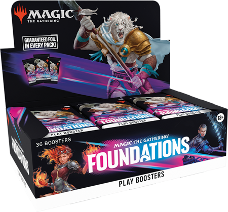 Play Booster BOX Foundations karty MtG 36 boosterów Magic Gathering 2024