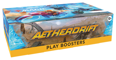 Play Booster Box Aetherdrift karty MtG 30 boosterów Magic Gathering 2025