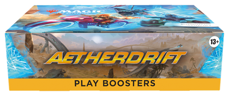 Play Booster Box Aetherdrift karty MtG 30 boosterów Magic Gathering 2025