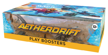 Play Booster Box Aetherdrift karty MtG 30 boosterów Magic Gathering 2025