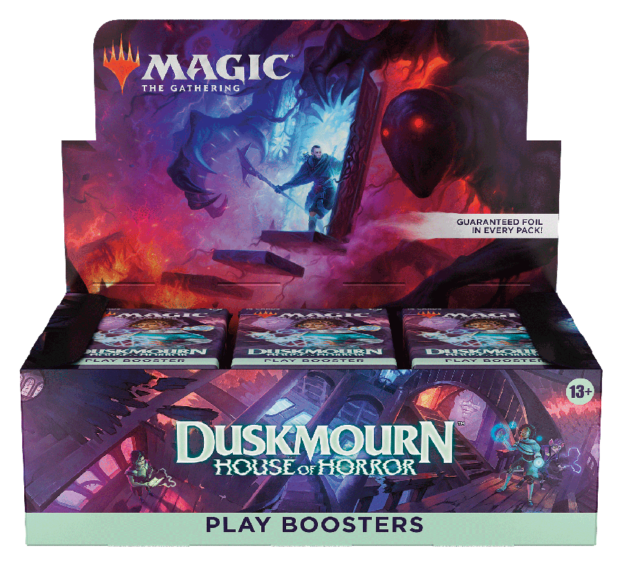 Play Booster Box Duskmourn: House of Horror karty MtG 36 boosterów Magic Gathering 2024