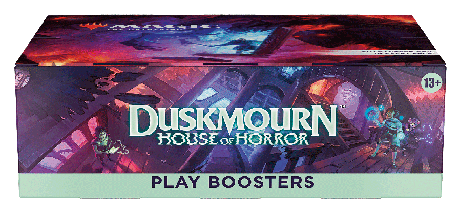 Play Booster Box Duskmourn: House of Horror karty MtG 36 boosterów Magic Gathering 2024