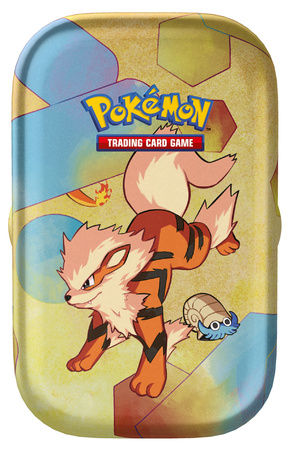 Pokemon 151 Tin 2023 Puszka +karty Arcanine Omanyte +2 boostery ORYGINALNE