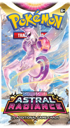 Pokemon Astral Radiance booster karty gra saszetka ORYGINALNE KARTY