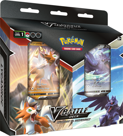 Pokemon Battle Deck Bundle Lycanroc vs Corviknight zestaw karty ORYGINALNE