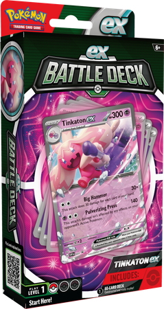 Pokemon Battle Deck Tinkaton talia do gry ORYGINALNE KARTY